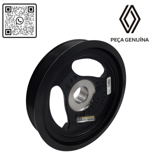 123033842R  POLIA DO VIRABREQUIM 1.0 12V H5D KARDIAN  RN 33842R -2-